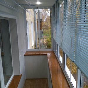 Внутренняя отделка балконов